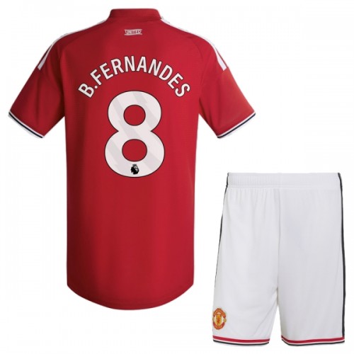Conjunto Manchester United B. Fernandes 8 Primera Equipación 2026-27 - Niño Conjunto Manchester United B. Fernandes 8 Primera Equipación 2026-27 - Niño