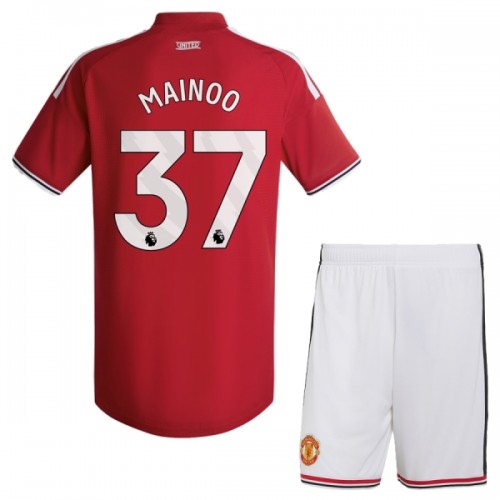Conjunto Manchester United Mainoo 37 Primera Equipación 2026-27 - Niño Conjunto Manchester United Mainoo 37 Primera Equipación 2026-27 - Niño
