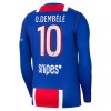 Camiseta de fútbol Manga Larga Paris Saint-Germain O. Dembele 10 Primera Equipación 2026-27 - Hombre