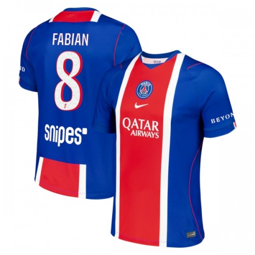 Camiseta de fútbol Paris Saint-Germain Fabian 8 Primera Equipación 2026-27 - Hombre Camiseta de fútbol Paris Saint-Germain Fabian 8 Primera Equipación 2026-27 - Hombre
