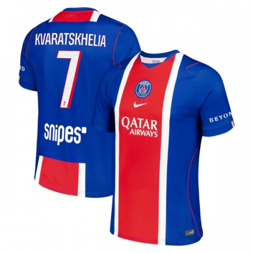 Camiseta de fútbol Paris Saint-Germain Kvaratskhelia 7 Primera Equipación 2026-27 - Hombre Camiseta de fútbol Paris Saint-Germain Kvaratskhelia 7 Primera Equipación 2026-27 - Hombre