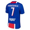 Camiseta de fútbol Paris Saint-Germain Kvaratskhelia 7 Primera Equipación 2026-27 - Hombre