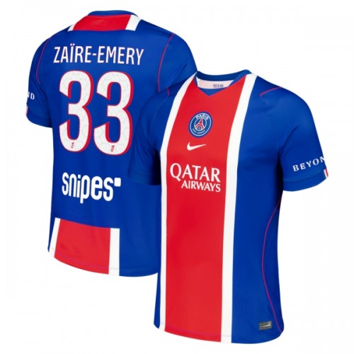 Camiseta de fútbol Paris Saint-Germain Zaire Emery 33 Primera Equipación 2026-27 - Hombre Camiseta de fútbol Paris Saint-Germain Zaire Emery 33 Primera Equipación 2026-27 - Hombre