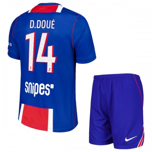 Conjunto Paris Saint-Germain Desire Doue 14 Primera Equipación 2026-27 - Niño Conjunto Paris Saint-Germain Desire Doue 14 Primera Equipación 2026-27 - Niño