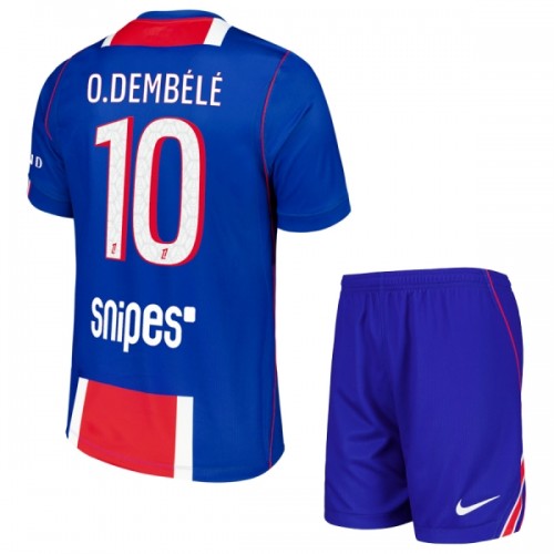 Conjunto Paris Saint-Germain O. Dembele 10 Primera Equipación 2026-27 - Niño Conjunto Paris Saint-Germain O. Dembele 10 Primera Equipación 2026-27 - Niño