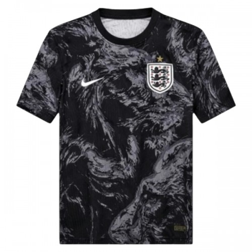 Camiseta de fútbol Inglaterra Pre-Match Mundial 2026 Negra - Hombre Camiseta de fútbol Inglaterra Pre-Match Mundial 2026 Negra - Hombre