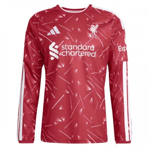Camiseta de fútbol Manga Larga Liverpool Primera Equipación 2026-27 - Hombre Camiseta de fútbol Manga Larga Liverpool Primera Equipación 2026-27 - Hombre