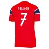 Camiseta de fútbol Noruega Sorloth 7 Primera Equipación Mundial 2026 - Hombre Camiseta de fútbol Noruega Sorloth 7 Primera Equipación Mundial 2026 - Hombre