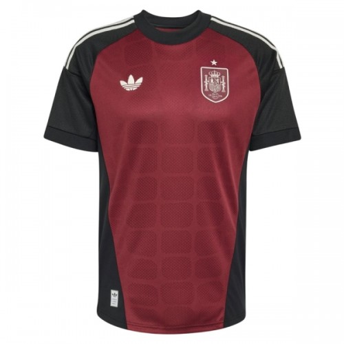 Camiseta de fútbol Portero España Mundial 2026 Roja - Hombre Camiseta de fútbol Portero España Mundial 2026 Roja - Hombre