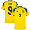 Camiseta de fútbol Suecia Isak 9 Primera Equipación Mundial 2026 - Hombre Camiseta de fútbol Suecia Isak 9 Primera Equipación Mundial 2026 - Hombre