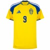 Camiseta de fútbol Suecia Isak 9 Primera Equipación Mundial 2026 - Hombre