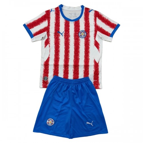 Conjunto Paraguay Primera Equipación Mundial 2026 - Niño Conjunto Paraguay Primera Equipación Mundial 2026 - Niño