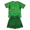 Conjunto Portero Brasil Primera Equipación Mundial 2026 Verde - Niño