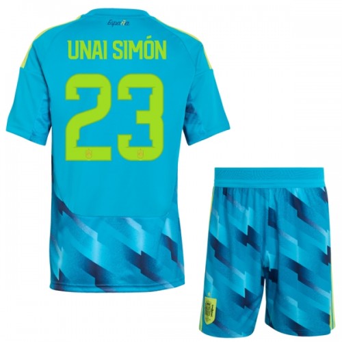 Conjunto Portero España Unai Simon 23 Mundial 2026 - Niño Conjunto Portero España Unai Simon 23 Mundial 2026 - Niño
