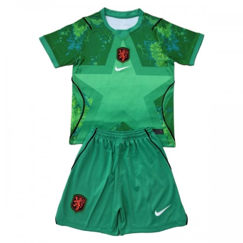 Conjunto Portero Países Bajos Segunda Equipación Mundial 2026 - Niño Conjunto Portero Países Bajos Segunda Equipación Mundial 2026 - Niño