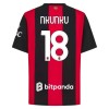 Camiseta de fútbol AC Milan Nkunku 18 Primera Equipación 2026-27 - Hombre