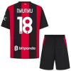 Conjunto AC Milan Nkunku 18 Primera Equipación 2026-27 - Niño