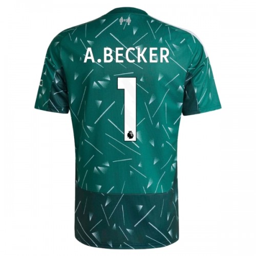 Camiseta de fútbol Portero Liverpool A. Becker 1 Primera Equipación 2026-27 Verde - Hombre Camiseta de fútbol Portero Liverpool A. Becker 1 Primera Equipación 2026-27 Verde - Hombre