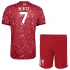 Conjunto Liverpool Wirtz 7 Primera Equipación 2026-27 - Niño Conjunto Liverpool Wirtz 7 Primera Equipación 2026-27 - Niño