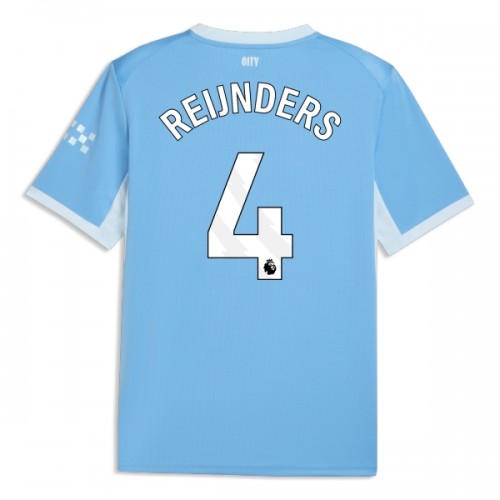 Camiseta de fútbol Manchester City Reijnders 4 Primera Equipación 2026-27 - Hombre Camiseta de fútbol Manchester City Reijnders 4 Primera Equipación 2026-27 - Hombre