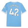 Camiseta de fútbol Manchester City Semenyo 42 Primera Equipación 2026-27 - Hombre Camiseta de fútbol Manchester City Semenyo 42 Primera Equipación 2026-27 - Hombre