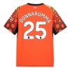 Camiseta de fútbol Portero Manchester City Donnarumma 25 Tercera Equipación 2026-27 Naranja - Hombre