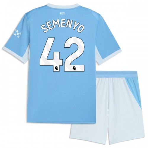Conjunto Manchester City Semenyo 42 Primera Equipación 2026-27 - Niño Conjunto Manchester City Semenyo 42 Primera Equipación 2026-27 - Niño