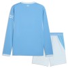 Conjunto Manga Larga Manchester City Primera Equipación 2026-27 - Niño