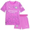 Conjunto Portero Manchester City Segunda Equipación 2026-27 Rosa - Niño