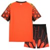 Conjunto Portero Manchester City Tercera Equipación 2026-27 Naranja - Niño