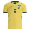 Camiseta de fútbol Brasil Bruno Guimaraes 8 Primera Equipación Mundial 2026 - Hombre