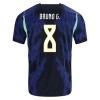 Camiseta de fútbol Brasil Bruno Guimaraes 8 Segunda Equipación Mundial 2026 - Hombre Camiseta de fútbol Brasil Bruno Guimaraes 8 Segunda Equipación Mundial 2026 - Hombre