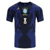 Camiseta de fútbol Brasil Bruno Guimaraes 8 Segunda Equipación Mundial 2026 - Hombre