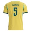 Camiseta de fútbol Brasil Casemiro 5 Primera Equipación Mundial 2026 - Hombre Camiseta de fútbol Brasil Casemiro 5 Primera Equipación Mundial 2026 - Hombre