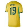 Camiseta de fútbol Brasil Endrick 19 Primera Equipación Mundial 2026 - Hombre Camiseta de fútbol Brasil Endrick 19 Primera Equipación Mundial 2026 - Hombre