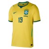 Camiseta de fútbol Brasil Endrick 19 Primera Equipación Mundial 2026 - Hombre