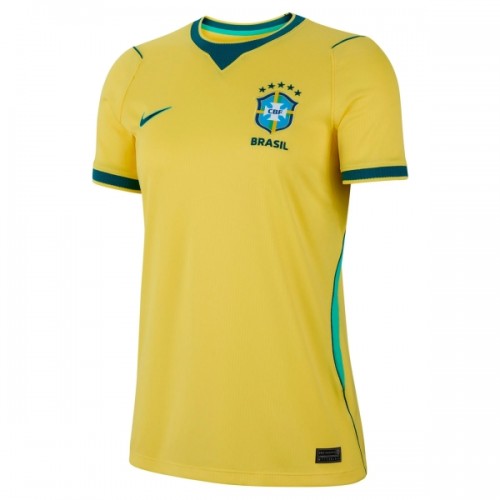 Camiseta de fútbol Brasil Primera Equipación Mundial 2026 - Mujer Camiseta de fútbol Brasil Primera Equipación Mundial 2026 - Mujer