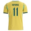 Camiseta de fútbol Brasil Raphinha 11 Primera Equipación Mundial 2026 - Hombre Camiseta de fútbol Brasil Raphinha 11 Primera Equipación Mundial 2026 - Hombre
