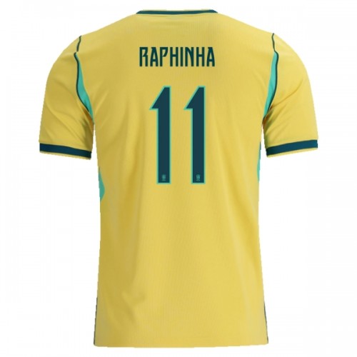 Camiseta de fútbol Brasil Raphinha 11 Primera Equipación Mundial 2026 - Hombre Camiseta de fútbol Brasil Raphinha 11 Primera Equipación Mundial 2026 - Hombre