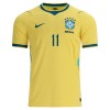 Camiseta de fútbol Brasil Raphinha 11 Primera Equipación Mundial 2026 - Hombre