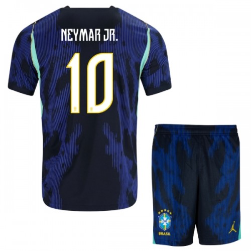 Conjunto Brasil Neymar JR 10 Segunda Equipación Mundial 2026 - Niño Conjunto Brasil Neymar JR 10 Segunda Equipación Mundial 2026 - Niño