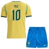 Conjunto Brasil Pele 10 Primera Equipación Mundial 2026 - Niño Conjunto Brasil Pele 10 Primera Equipación Mundial 2026 - Niño