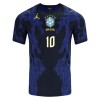 Conjunto Brasil Ronaldinho 10 Segunda Equipación Mundial 2026 - Niño