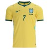 Conjunto Brasil Vini JR. 7 Primera Equipación Mundial 2026 - Niño