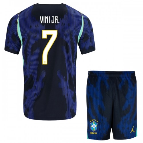 Conjunto Brasil Vini JR. 7 Segunda Equipación Mundial 2026 - Niño Conjunto Brasil Vini JR. 7 Segunda Equipación Mundial 2026 - Niño