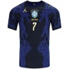Conjunto Brasil Vini JR. 7 Segunda Equipación Mundial 2026 - Niño
