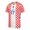 Camiseta de fútbol Croacia P. Sucic 17 Primera Equipación Mundial 2026 - Hombre