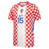 Camiseta de fútbol Croacia Pasalic 15 Primera Equipación Mundial 2026 - Hombre