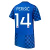 Camiseta de fútbol Croacia Perišić 14 Segunda Equipación Mundial 2026 - Hombre