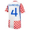 Conjunto Croacia Gvardiol 4 Primera Equipación Mundial 2026 - Niño
